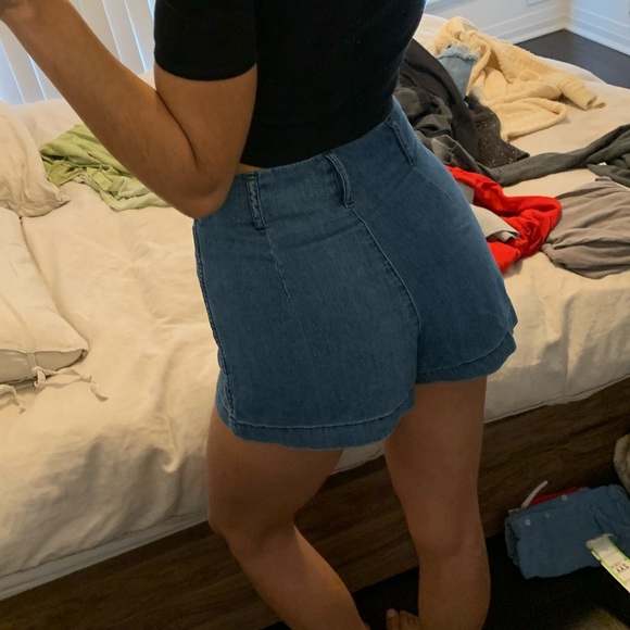Aritzia Denim Shorts - Picture 5 of 6